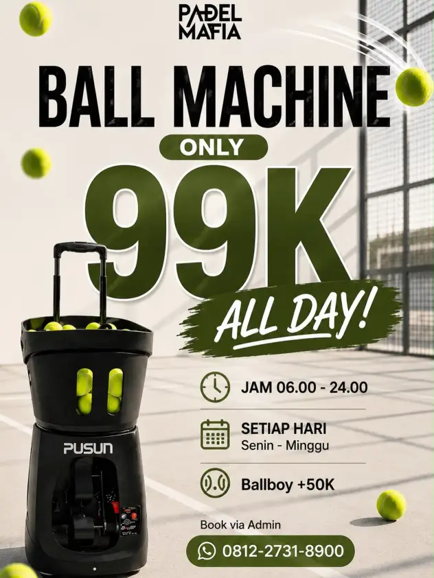 Ball machine 99K poster